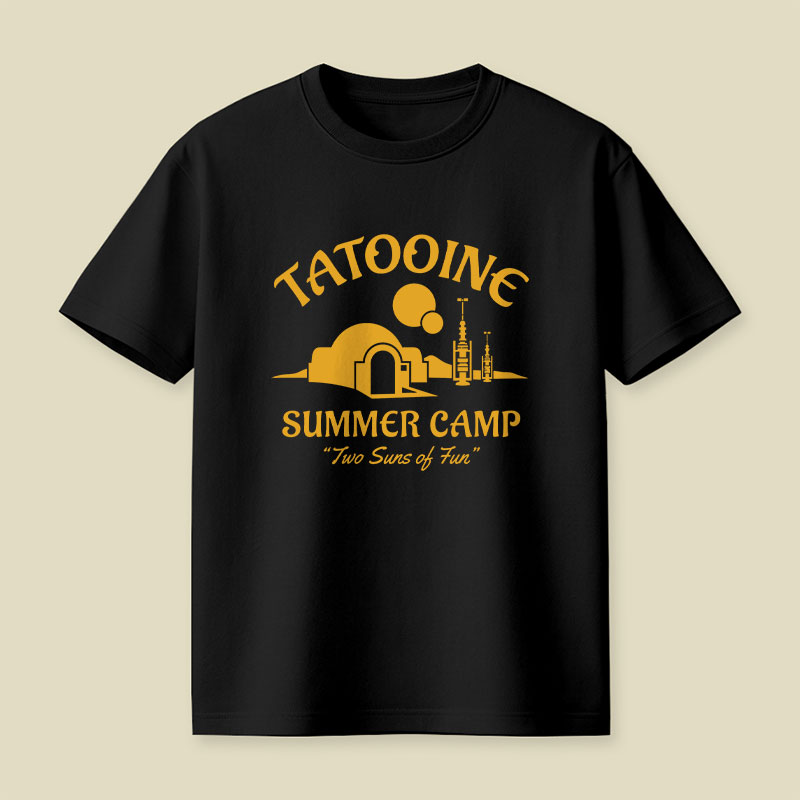 Two Suns of Fun Playful T-Shirt