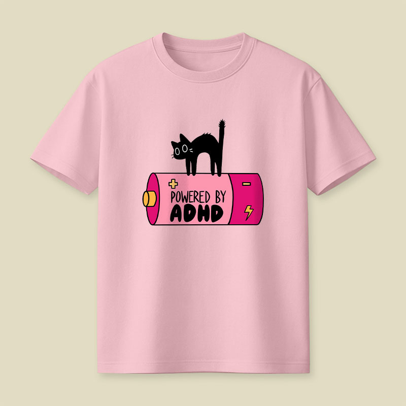 Powered By ADHD Playful T-Shirt