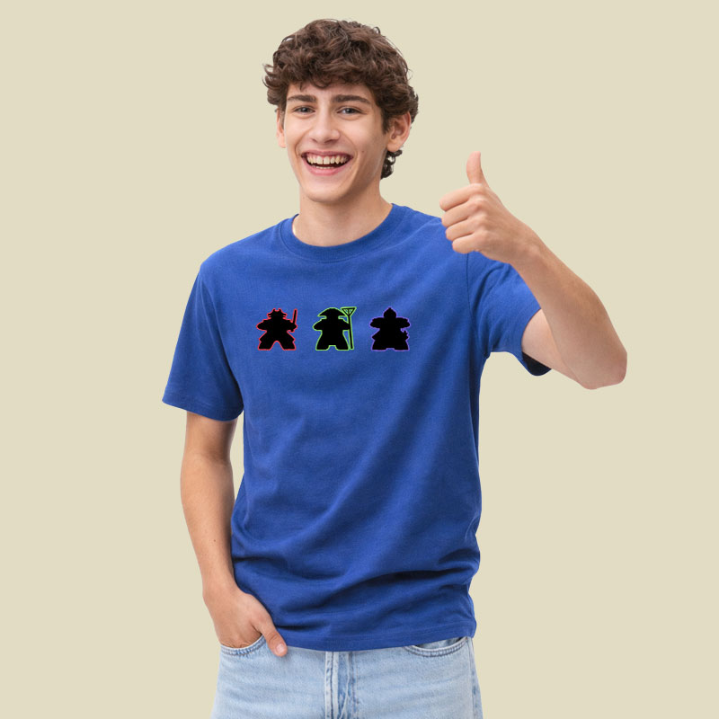 Meeples Game Playful T-Shirt