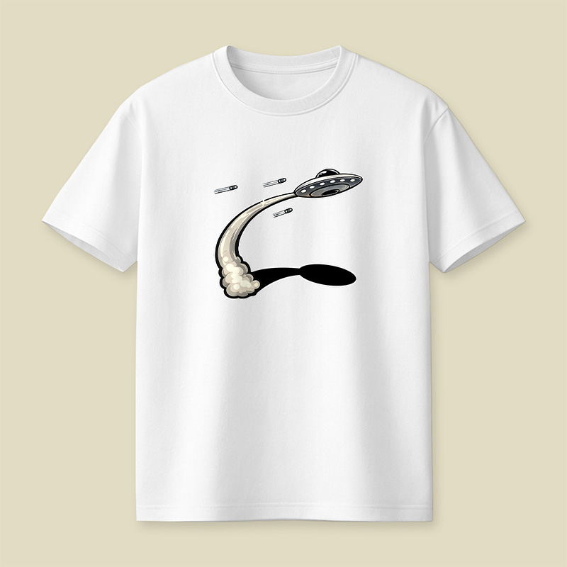 Ufo Space Adventure Playful T-Shirt