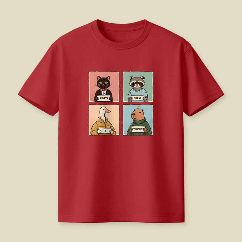 Always Believe In Yourself Playful T-Shirt