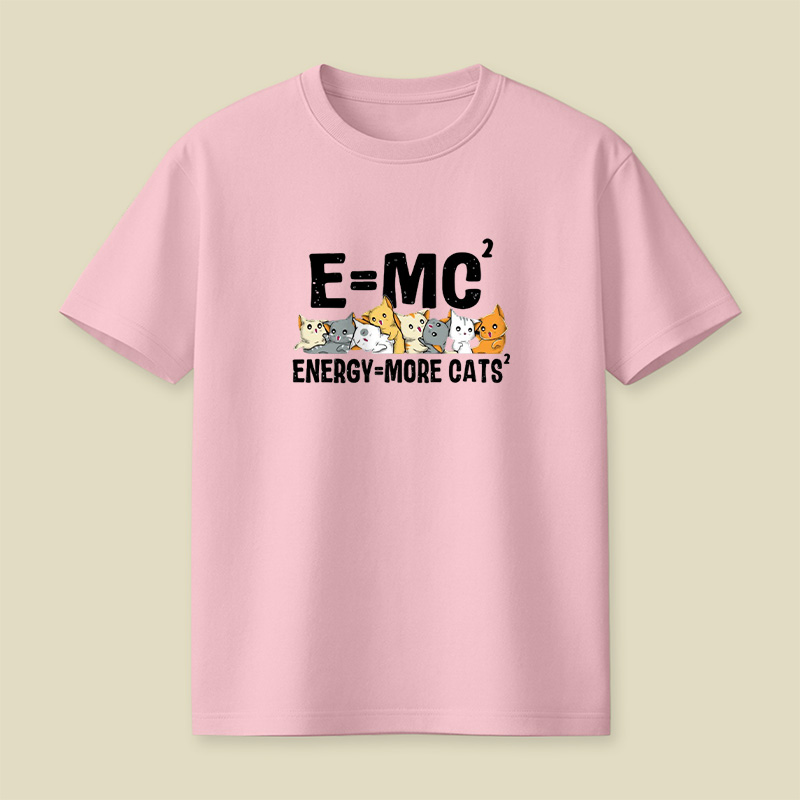 Energy More Cats Playful T-Shirt