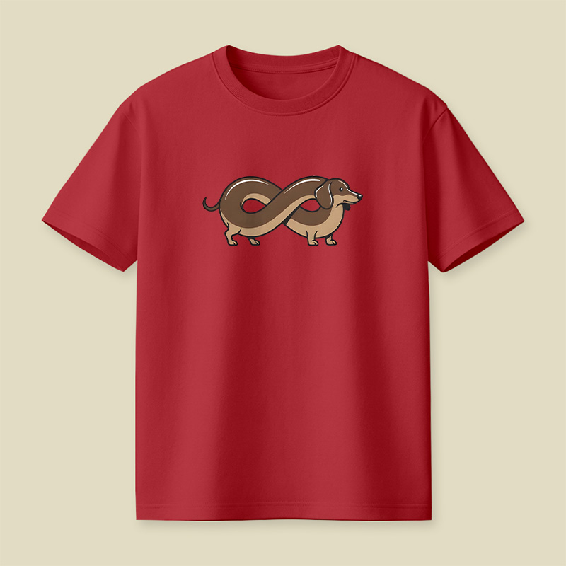Infinity Dachshund Playful T-Shirt