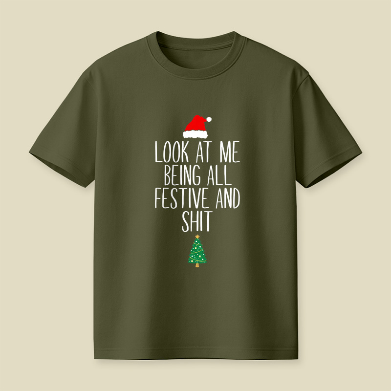 Silly Festive Attitude Playful T-Shirt