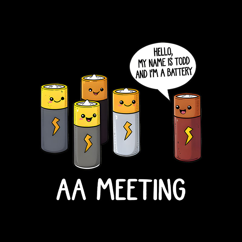 AA MEETING Playful T-Shirt