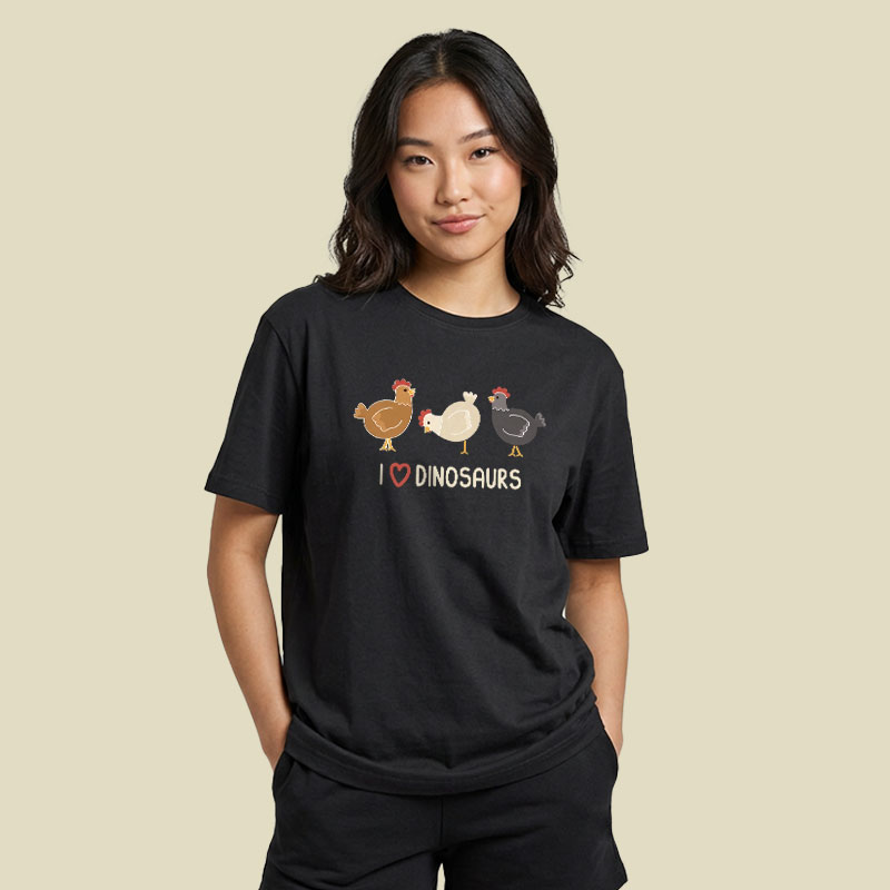 I Heart Dinosaurs Playful T-Shirt