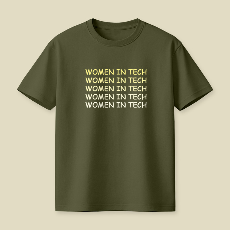 Women In Tech Playful T-Shirt