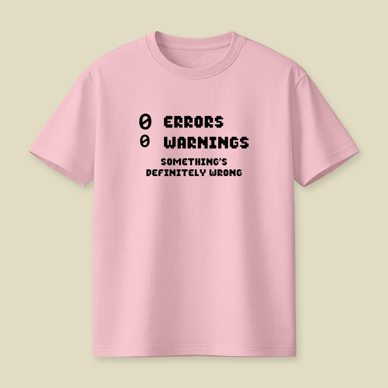 0 Errors 0 Warnings Playful T-Shirt