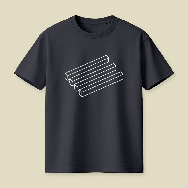 The Mathematics of Visual Illusions Playful T-Shirt
