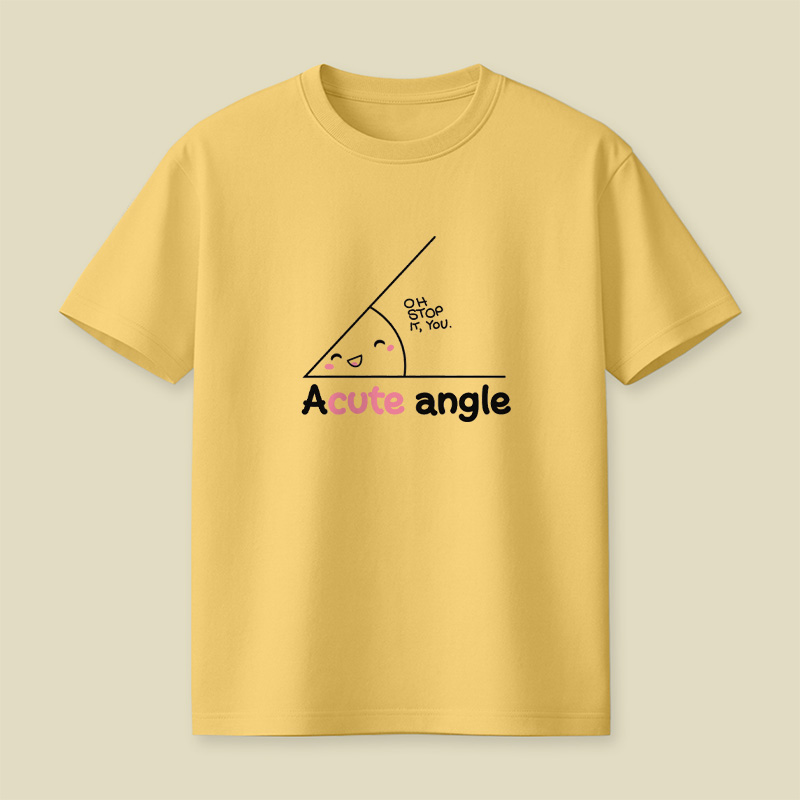 Cute Acute Angle Playful T-Shirt