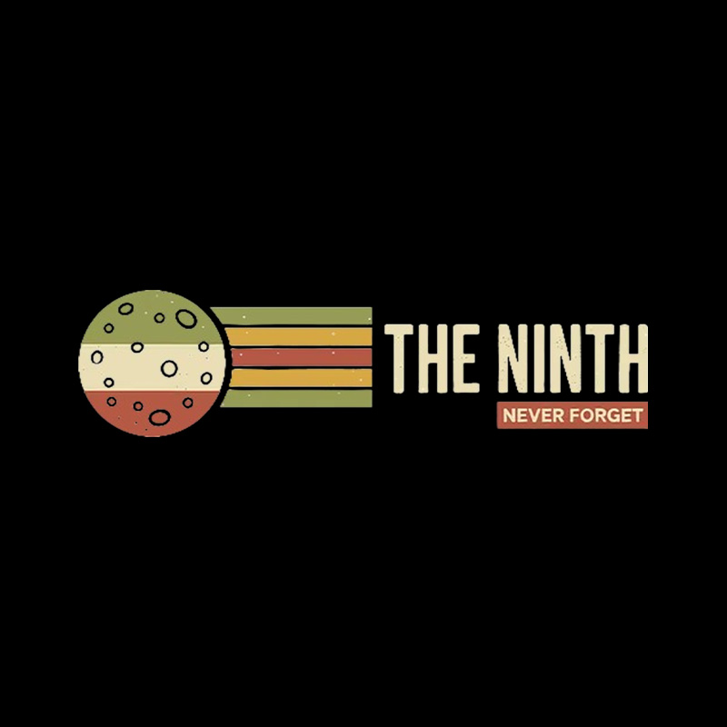 Retro Space Planet The Ninth Never Forget Playful T-Shirt
