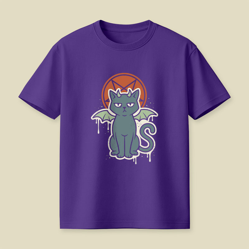 Demon Cat Playful T-Shirt