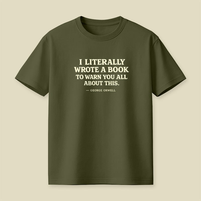 I Literally Wrote A Book To Warn Playful T-Shirt