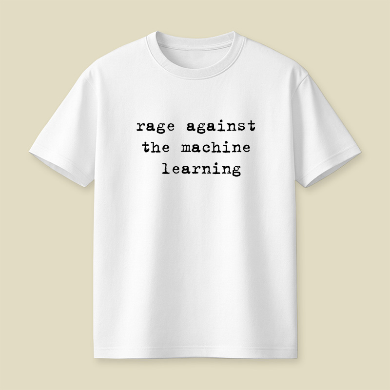 Machine Learning Rock Pun Playful T-Shirt