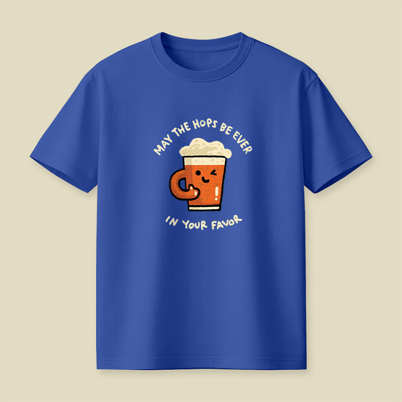 May The Hops Be Ever In Your Favor Beer Mug Playful T-Shirt