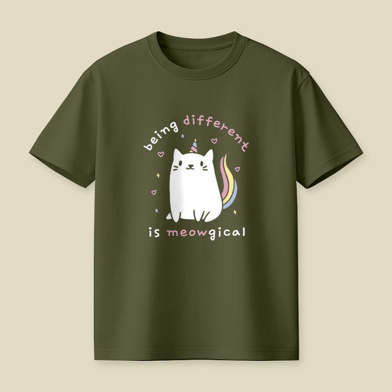 Being Different is Meowgical Playful T-Shirt