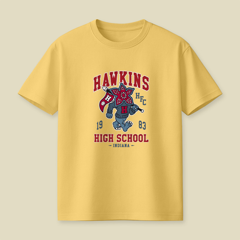 Demogorgon Hawkins High School Mascot Playful T-Shirt