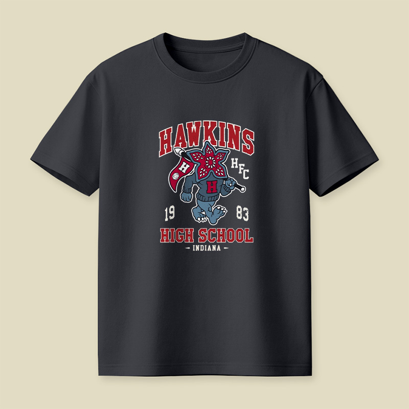 Demogorgon Hawkins High School Mascot Playful T-Shirt