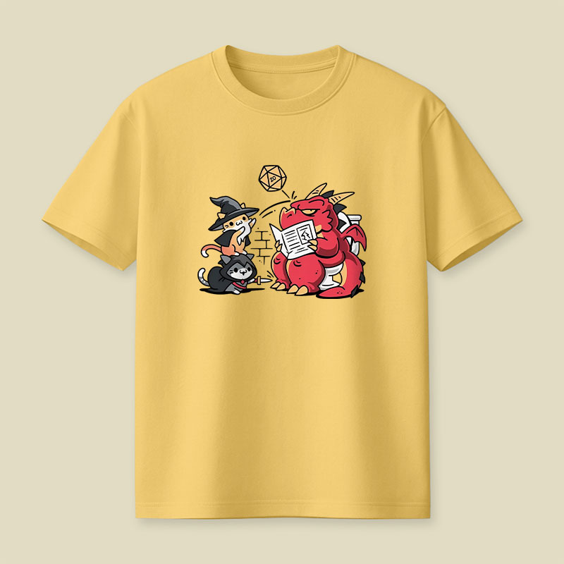 Toilet Dice Roll Playful T-Shirt