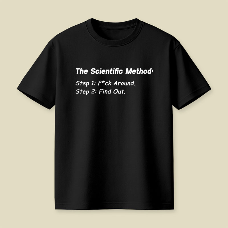 The Scientific Method Playful T-Shirt
