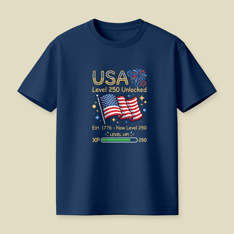 USA Level 250 Unlocked Playful T-Shirt