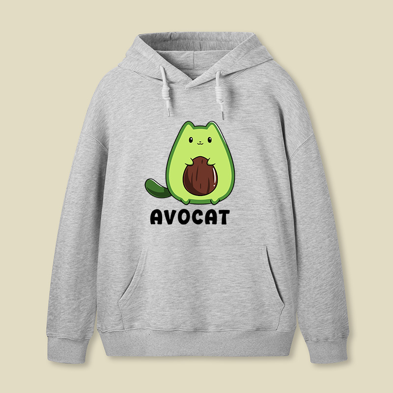 Cute Avocat Geek Hoodie