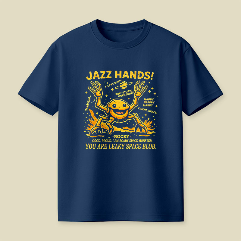 Project Hail Mary Jazz Hands Playful T-Shirt