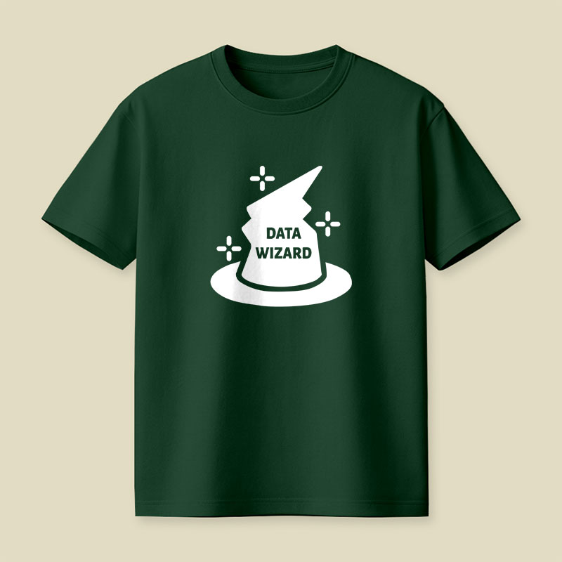 Data Wizard Playful T-Shirt