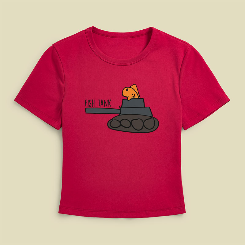 Fish Tank Geek Baby Tee