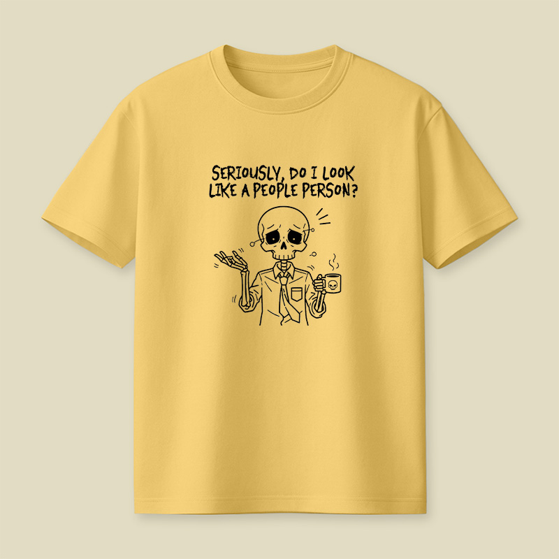 Not a People Person Playful T-Shirt