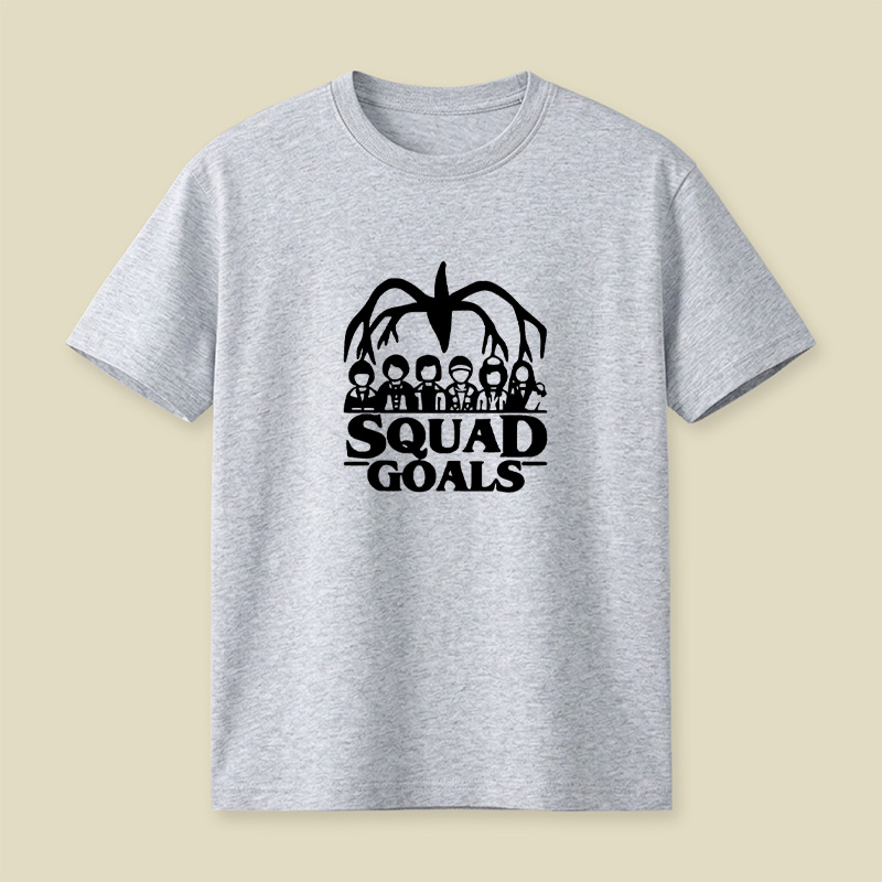 Squad Goals Stranger Things Crew Playful T-Shirt
