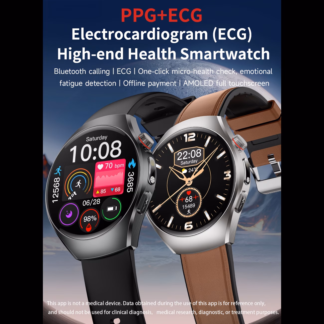 2026 New Healthy Sports Smart Watch, 1.43-inch High-definition Full Touch Screen, Supports Wireless Calls, Voice Assistants, One-click SOS for Help, 100+ Sports Modes, Remote Monitoring, Fitness Tracking, Suitable for Android Phones And for iPhone