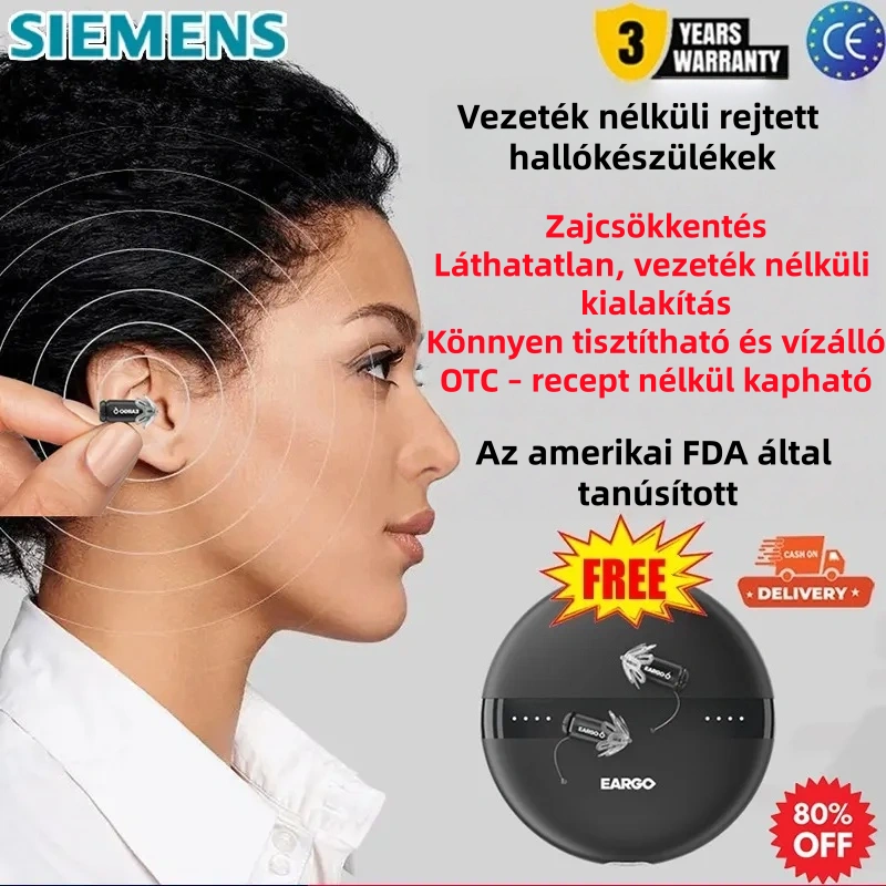 Nincs több csend – a láthatatlan Siemens hallókészülékkel újra tisztán hallhatja családját és barátait
