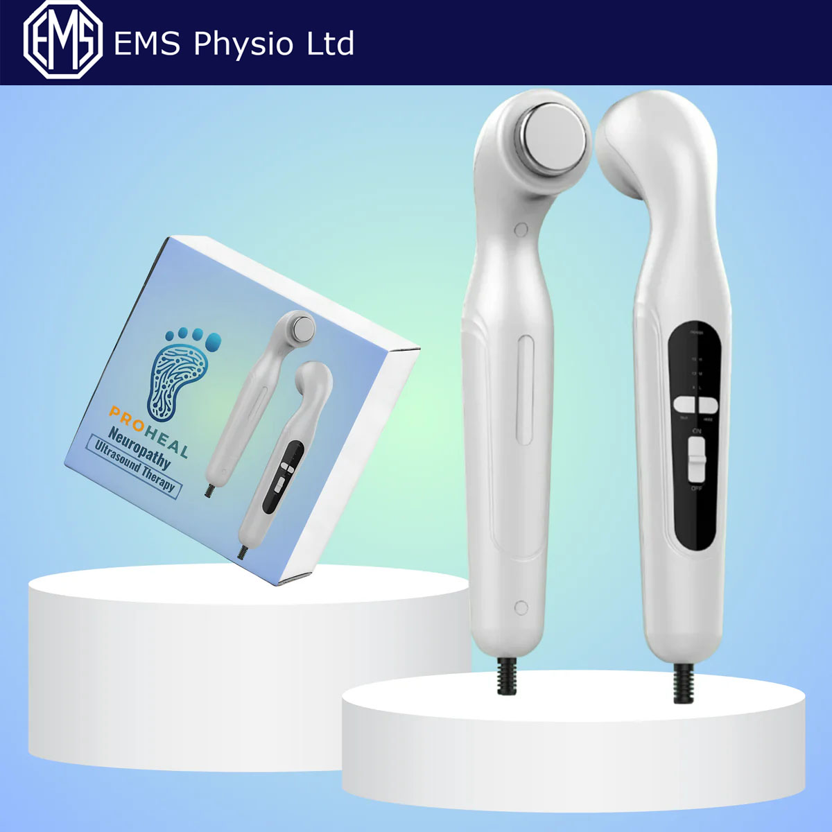 EMS Physio🩺FDA Approved Neuropathy Ultrasound Device (Easy to use at Home)🥼Relieve pain, treat diabetes, Alzheimer's disease, arthritis, rheumatism, sports injuries, etc.