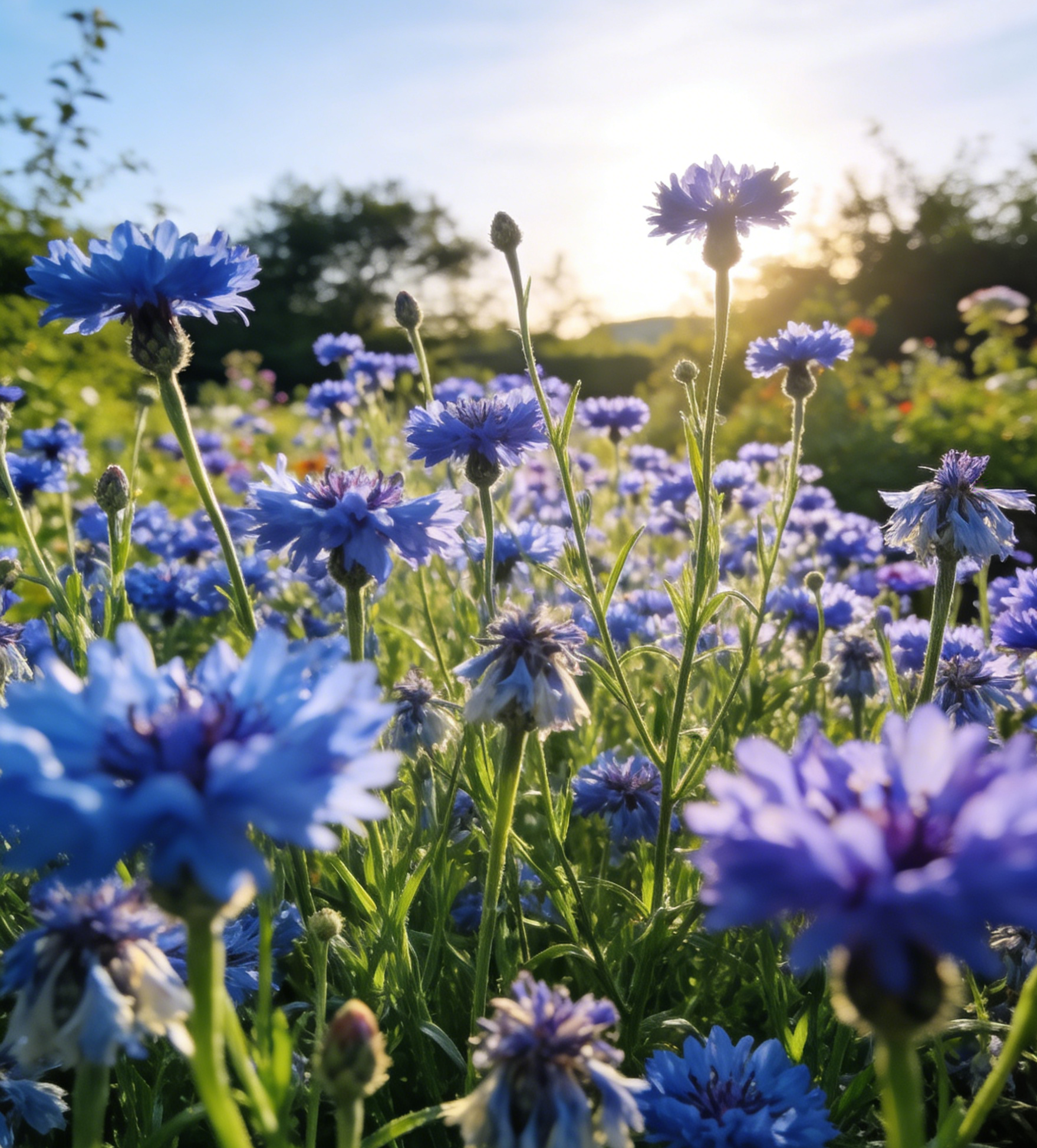 Semena chrpy pro zahrady, kvetoucí po celou sezónu
