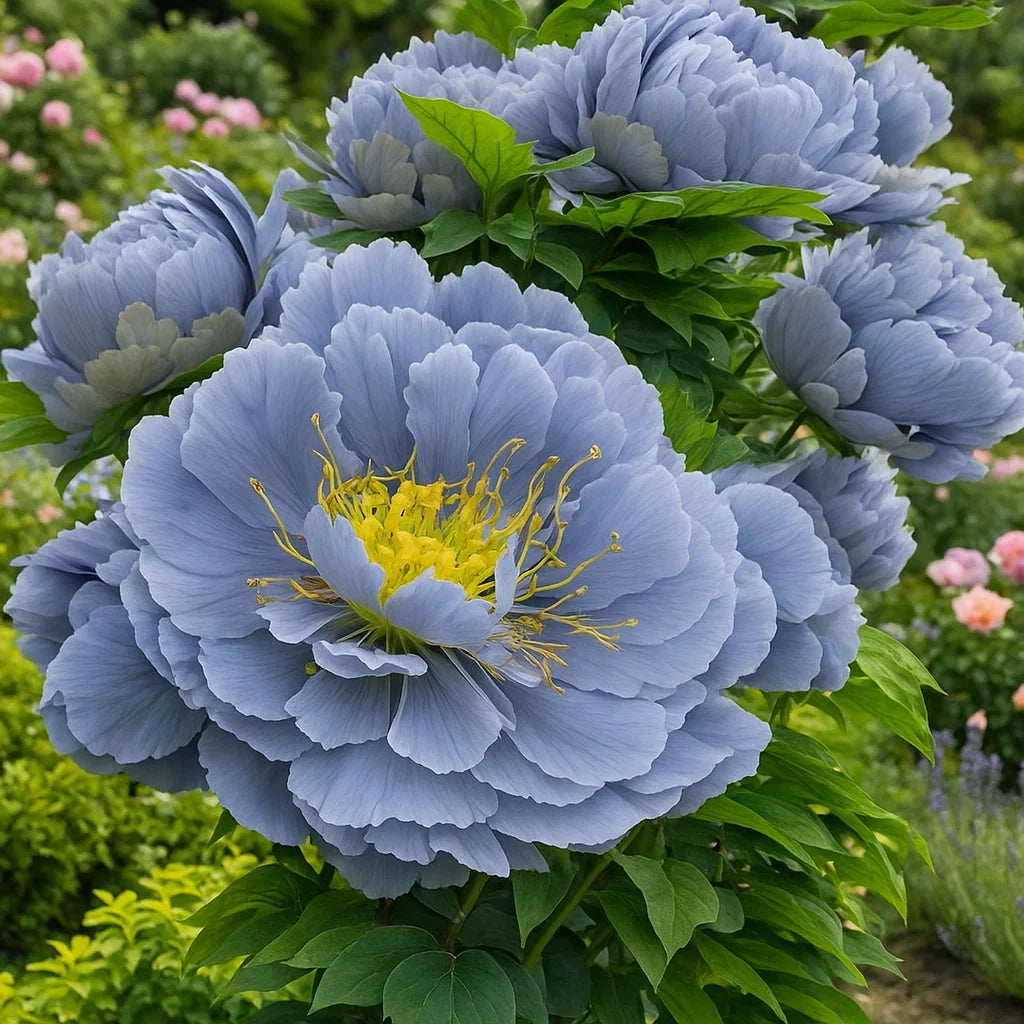 Vzácné dvojité pivoňky 🌺, které kvetou ve velkém a krásně