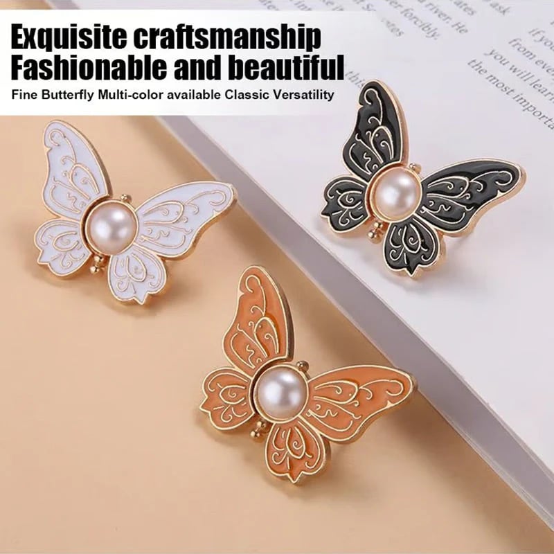 🌸🦋 POSLEDNÍ DEN! KUPTE 2, ZÍSKEJTE 2 ZDARMA 🎁💜 Odnímatelná motýlí přezka v pase – bez nářadí, nastavitelná na džíny, sukně a šaty, vytvoří tvar přesýpacích hodin ✨👗💃