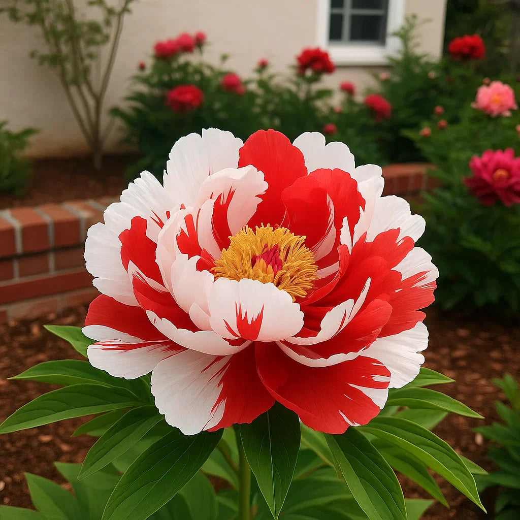 Vzácné dvojité pivoňky 🌺, které kvetou ve velkém a krásně