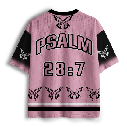 The Lord is my strength Christian Mesh Jersey