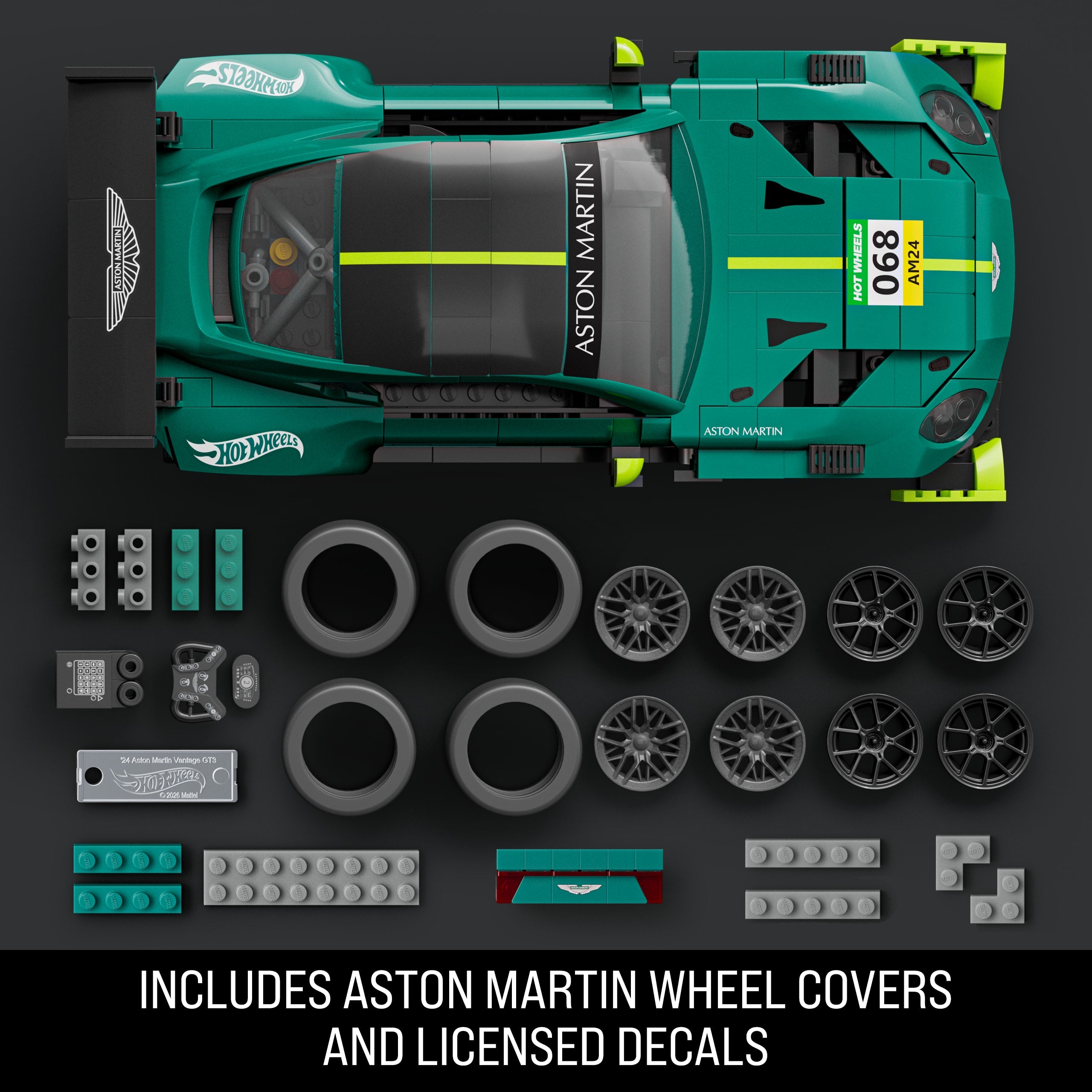 ’24 Aston Martin Vantage Gt3 Building Toy Kit
