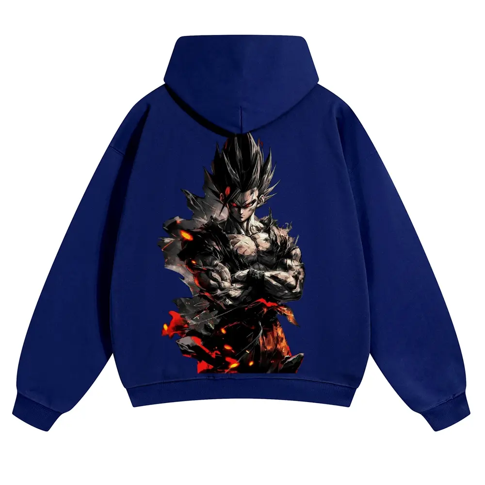 Dragon Ball DBZ Goku Unisex FallFreshness outfits men streetwear 80s 90s graphic tees cotton Anime funny 300g Hoodies men gifts