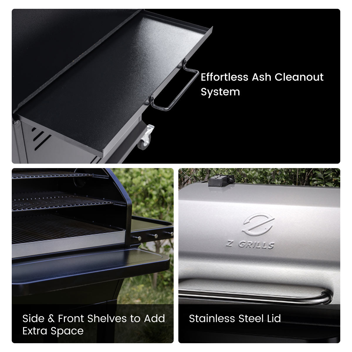 LARGE 10002B2E PELLET GRILL
