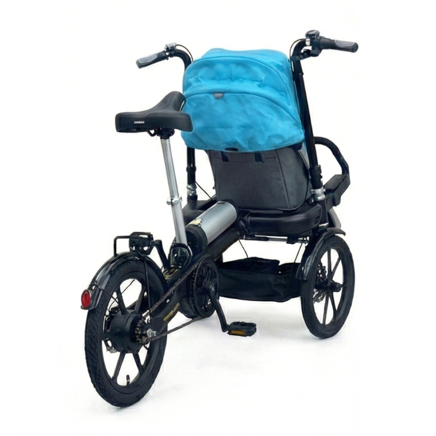 Folding Parent-Child Electric Tricycle