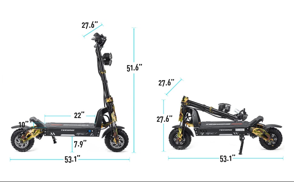 Dual Motor Electric Scooter