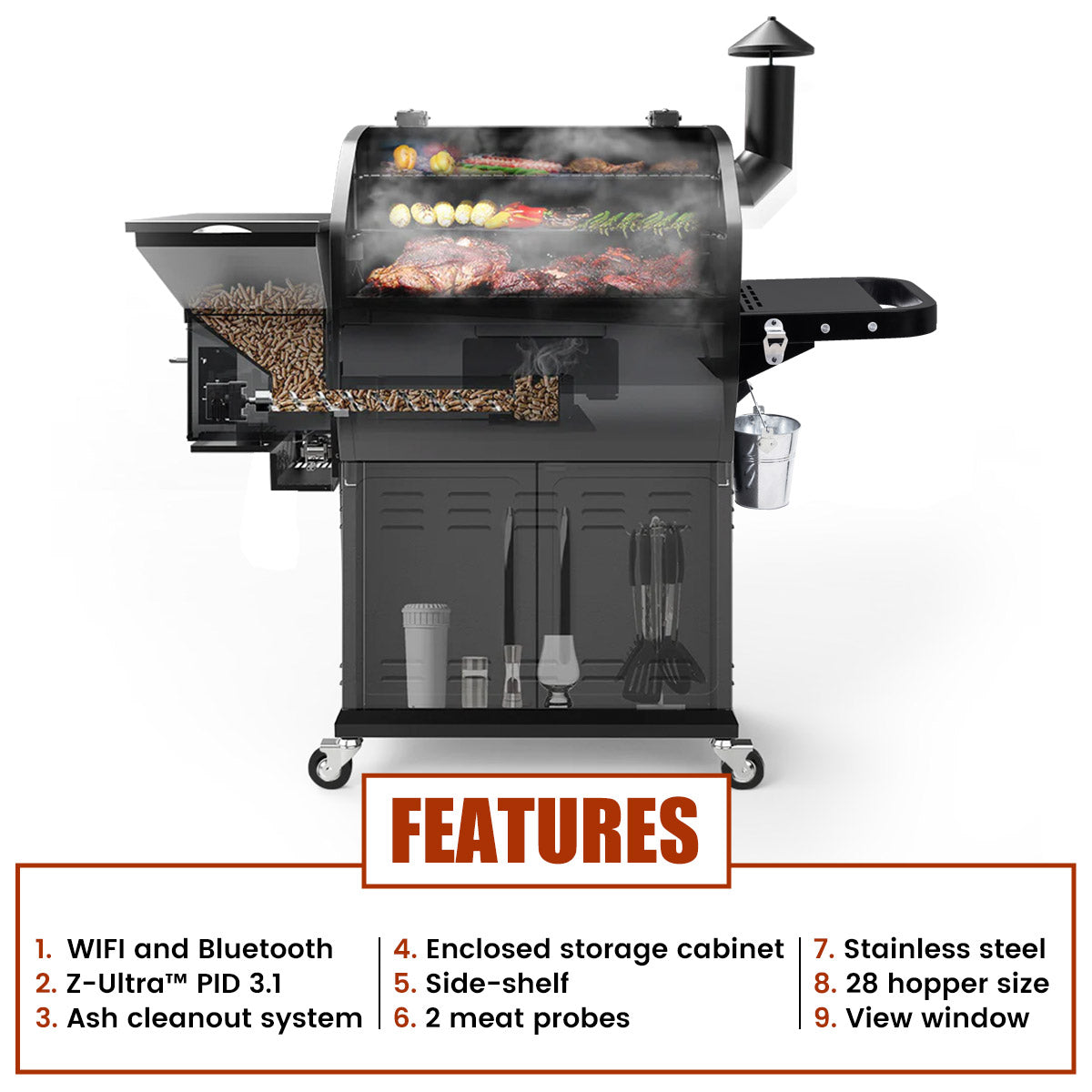 BBQ LEGEND 1000D4E WIFI