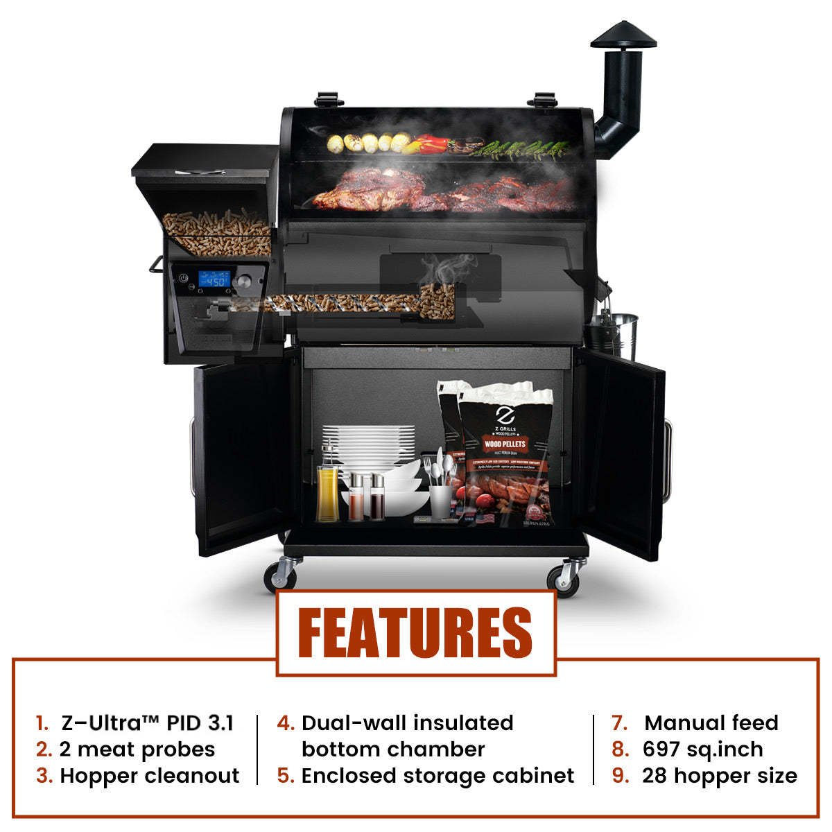 CLASSIC 700D7 PELLET GRILL
