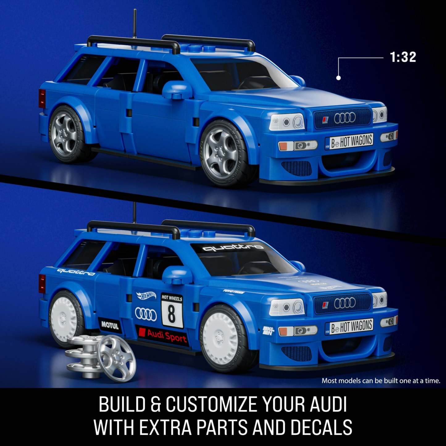 Audi Avant RS2 Building Toy Kit