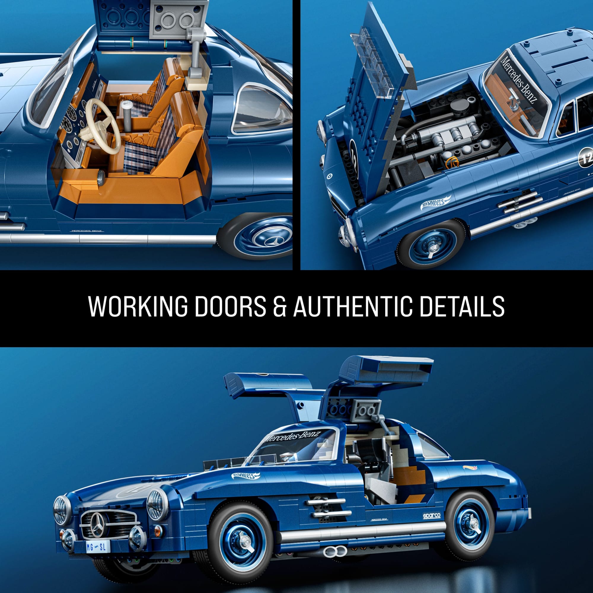 Mercedes-Benz 300 Sl Building Toy Kit
