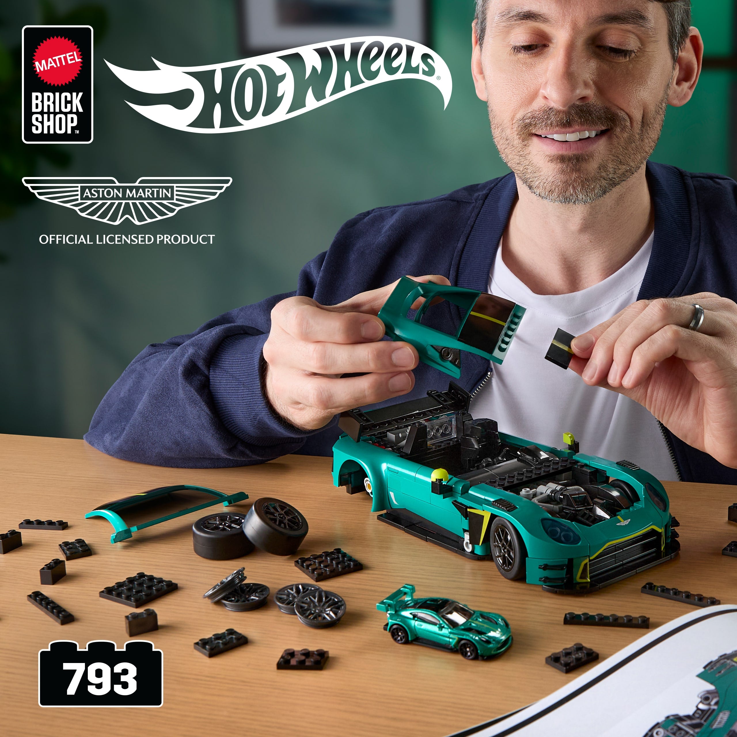 ’24 Aston Martin Vantage Gt3 Building Toy Kit