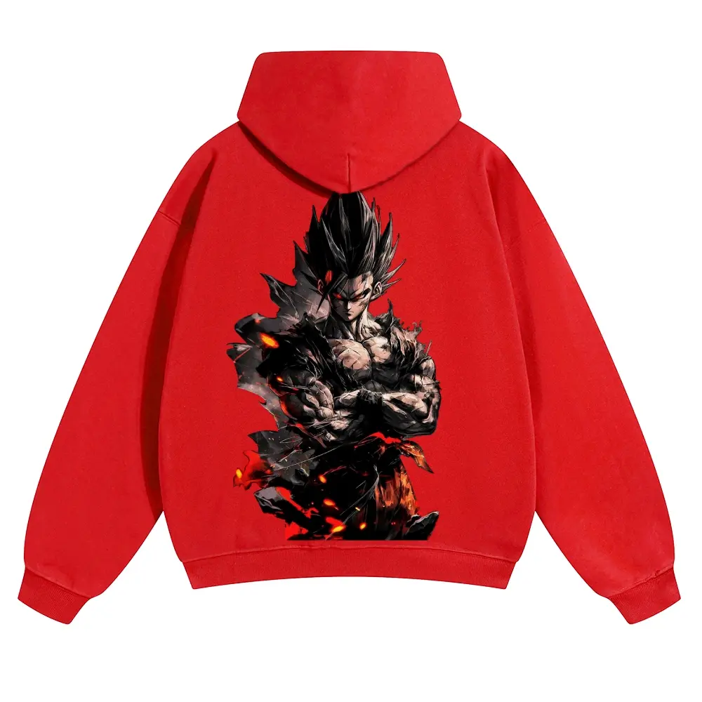 Dragon Ball DBZ Goku Unisex FallFreshness outfits men streetwear 80s 90s graphic tees cotton Anime funny 300g Hoodies men gifts
